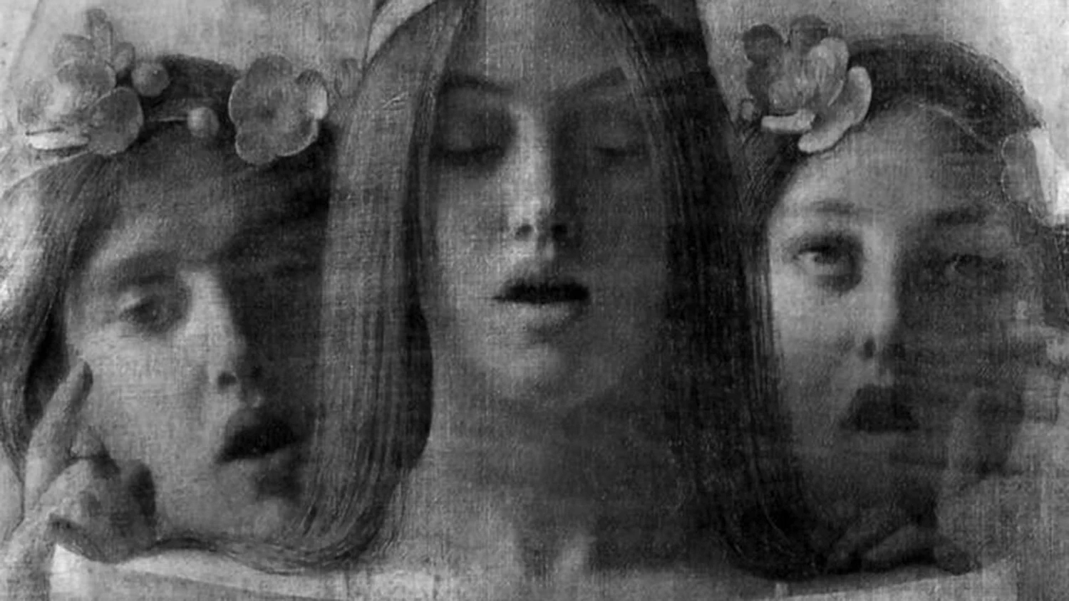 Ragazze che cantano musica - dettaglio